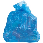 PARTNERS BRAND 13 gal Trash Bags, 1.1 Mil, Blue, 250 PK CL8001